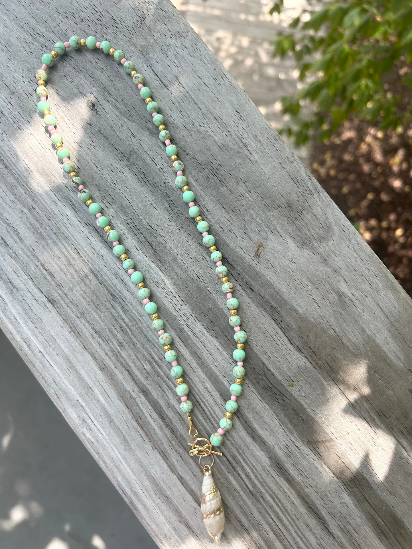 the Sea Mist necklace