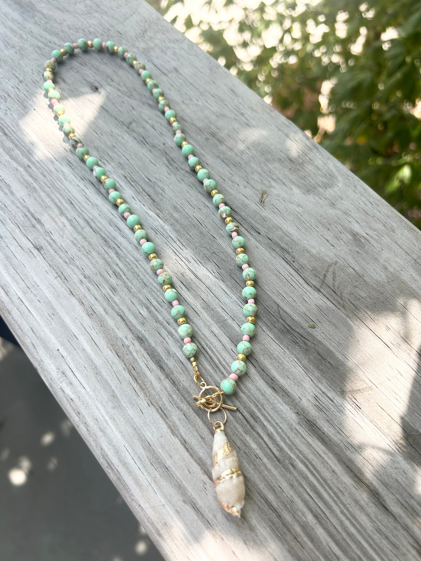 the Sea Mist necklace