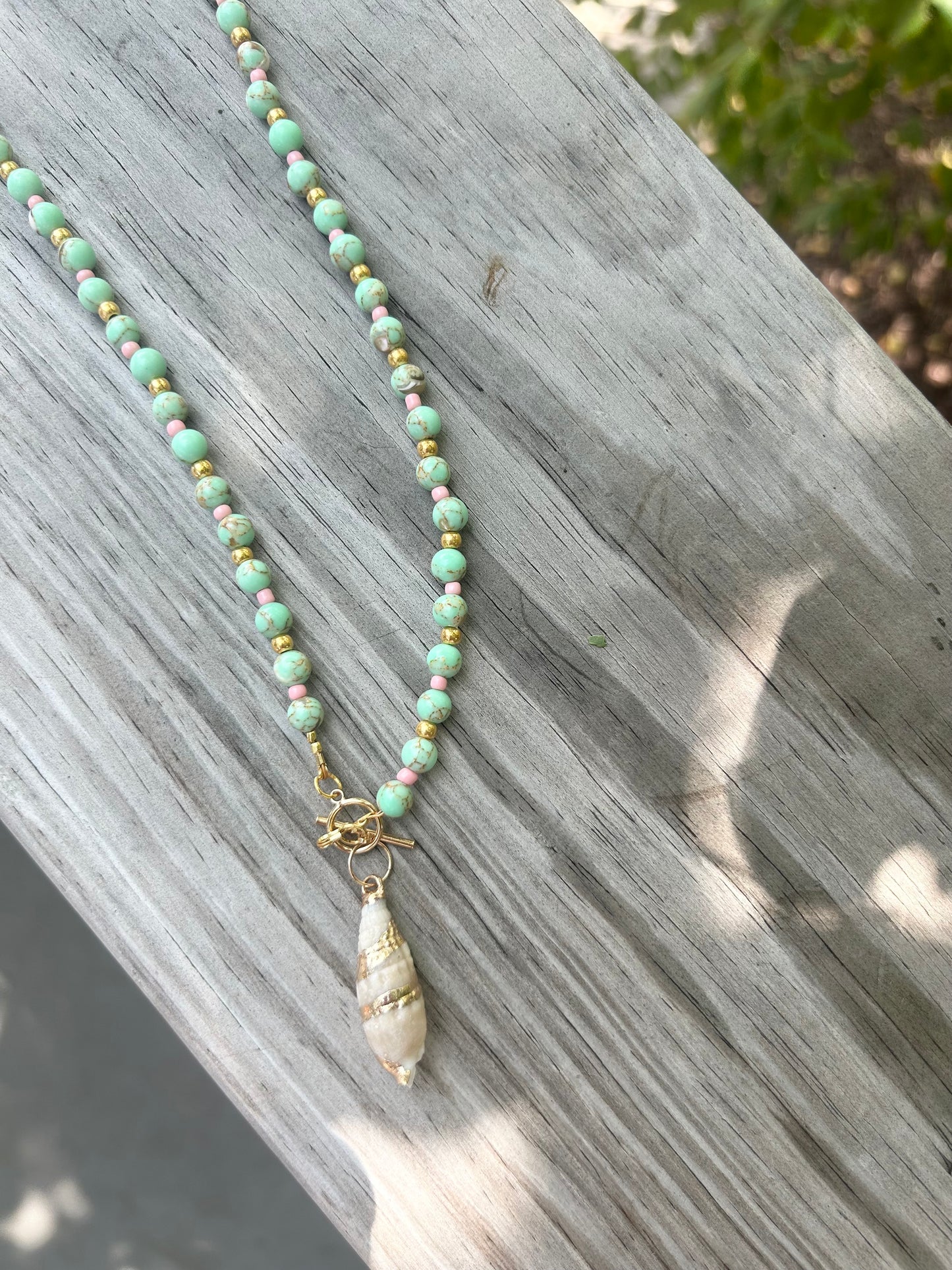 the Sea Mist necklace
