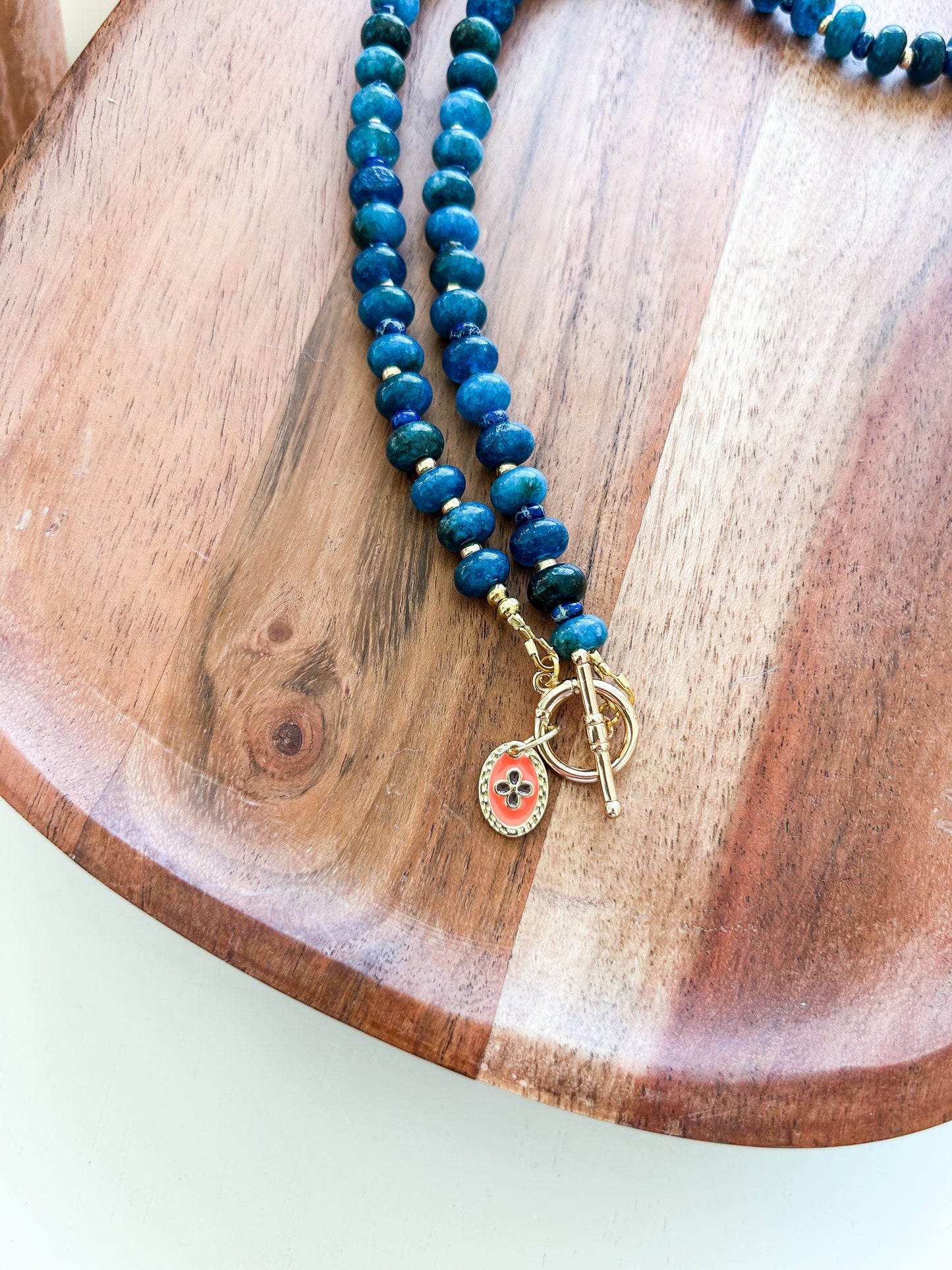 the Lucky Charm necklace