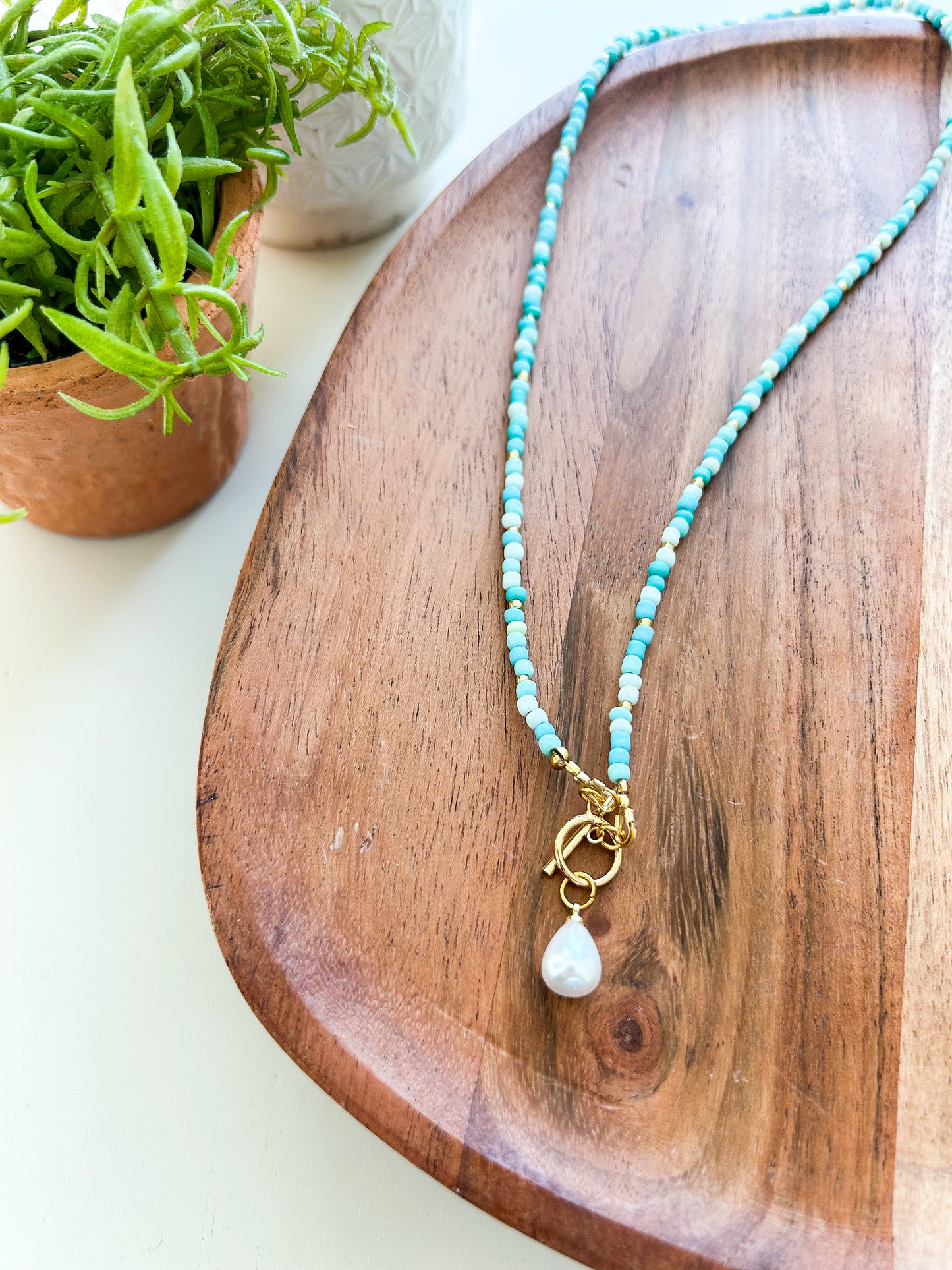 the Camp Joy necklace